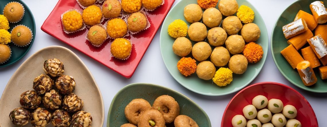 free recipe booklet Diwali recipes sweets savories