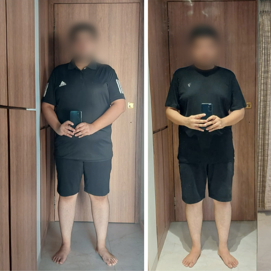 From 103 Kgs to 86.7 Kgs in Just 90 Days: Rahul’s Ultimate Fat Loss Triumph