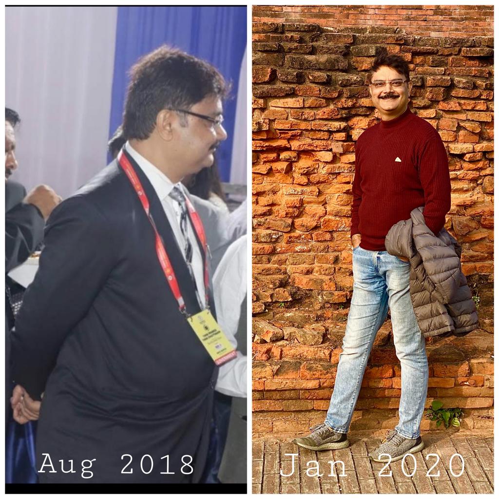 Mr. Sunil Mishra's Inspiring Tale of Losing 14 kgs and Shrinking His Waist by 6 Inches