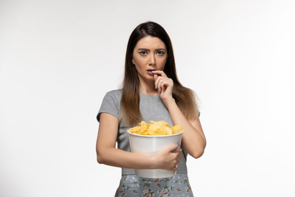 Emotional eating causes overeating