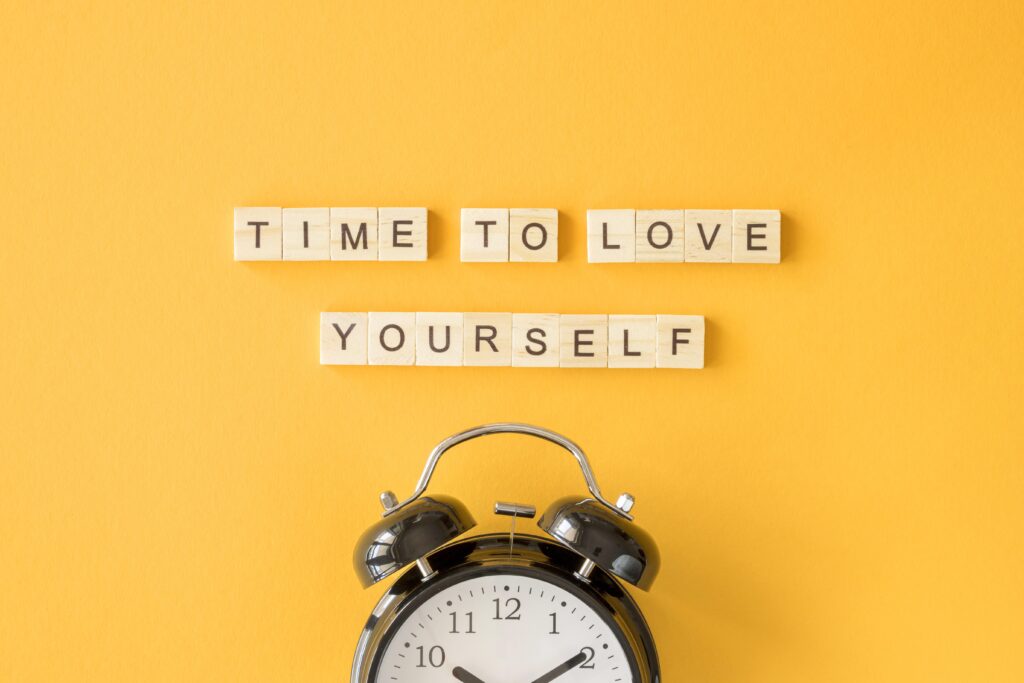 Time to love yourself, showing acceptance is key to getting unstuck in life and health.