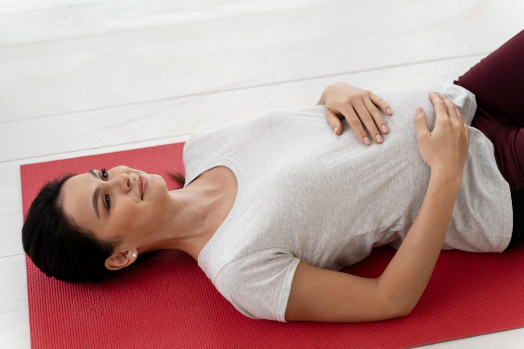 Diaphragmatic breathing for better sleep